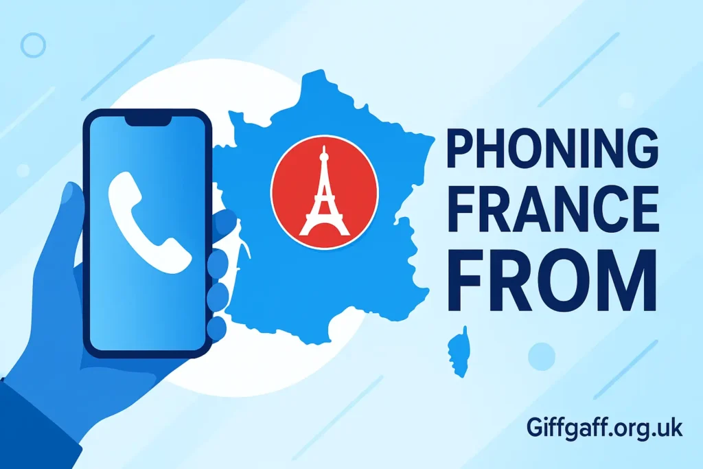phoning france from uk