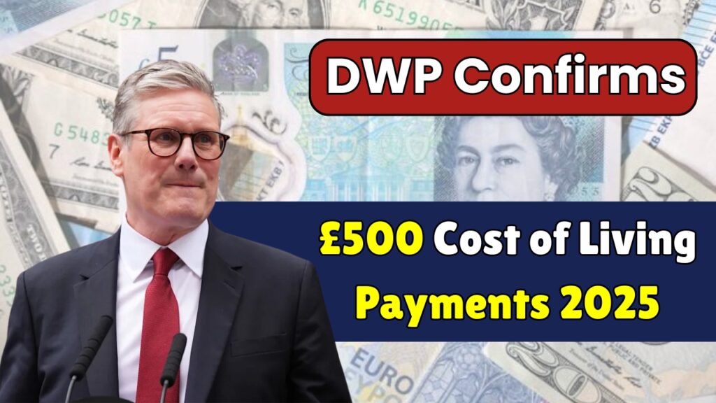 DWP Cost of Living Payment 2025