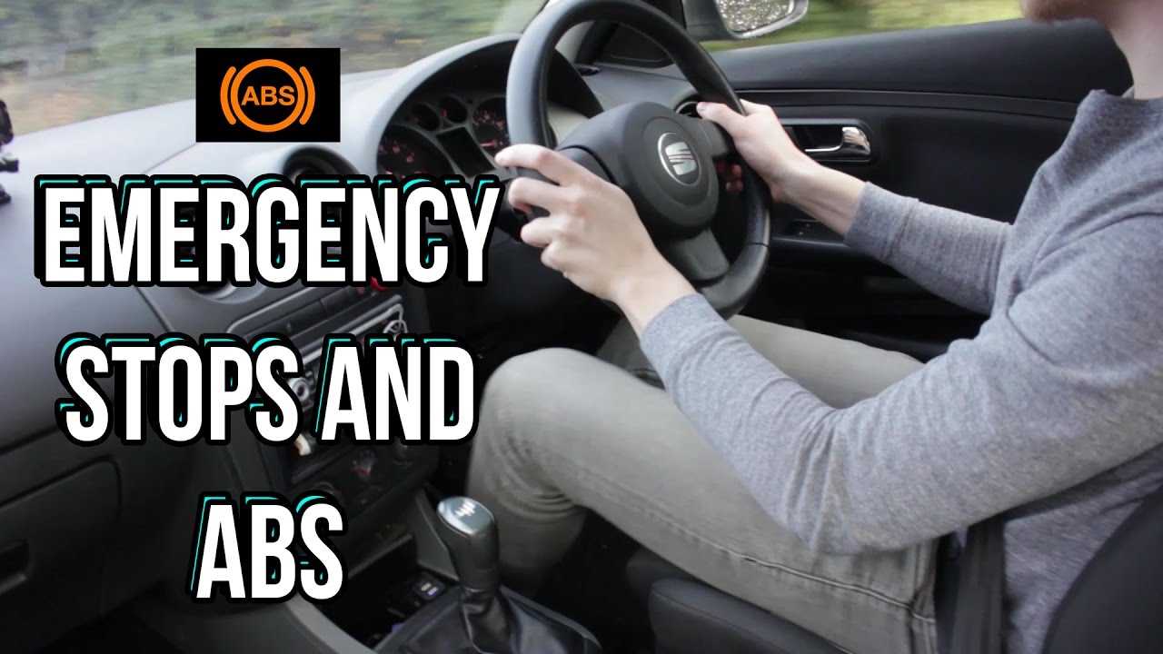 How Should You Use Anti-Lock Brakes When You Need to Stop in an Emergency?