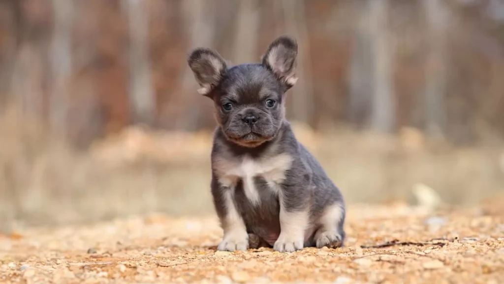 Fluffy French Bulldog