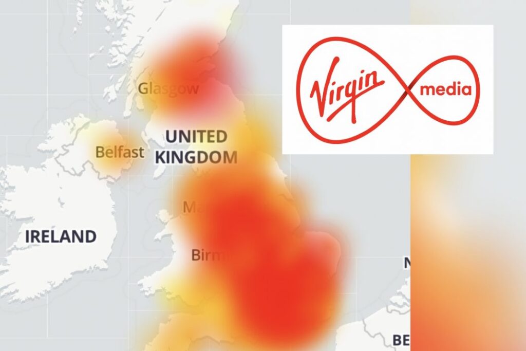 Virgin Internet Down