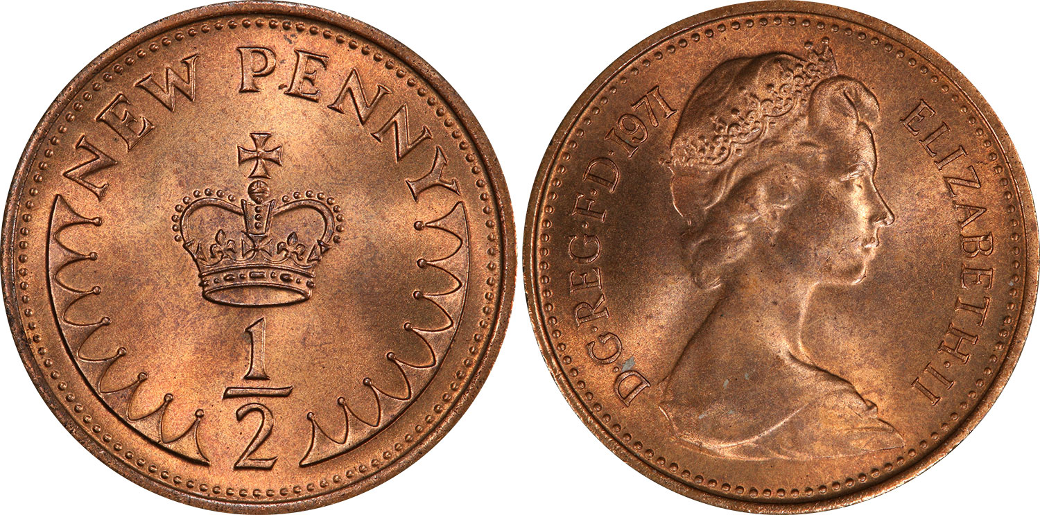 How Much Is a 1971 Half Penny Worth Today Value & Price