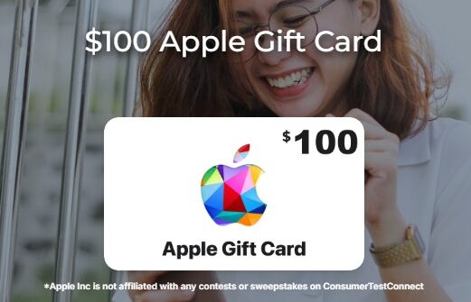 $100 Apple Gift Card Giveaway